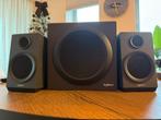 Logitech Z333 Multimedia Speakerset, Computers en Software, Pc speakers, Ophalen of Verzenden, Zo goed als nieuw, Audiokanaal 2.1