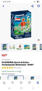 Playmobil 70487, leeftijd 5+, voetballer. Nieuw! 5 euro., Ophalen of Verzenden, Nieuw