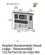 Ferplast konijnenhok, Dieren en Toebehoren, Knaagdieren en Konijnen | Hokken en Kooien, Ophalen, Zo goed als nieuw