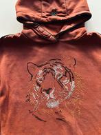 Bruine hoodie meisje - Maat 134/140, Kinderen en Baby's, Kinderkleding | Maat 134, WE, Meisje, Trui of Vest, Ophalen of Verzenden