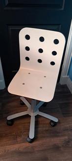 IKEA Jules Junior bureaustoel - Wit, Huis en Inrichting, Bureaustoelen, Ophalen, Gebruikt, Wit, Bureaustoel