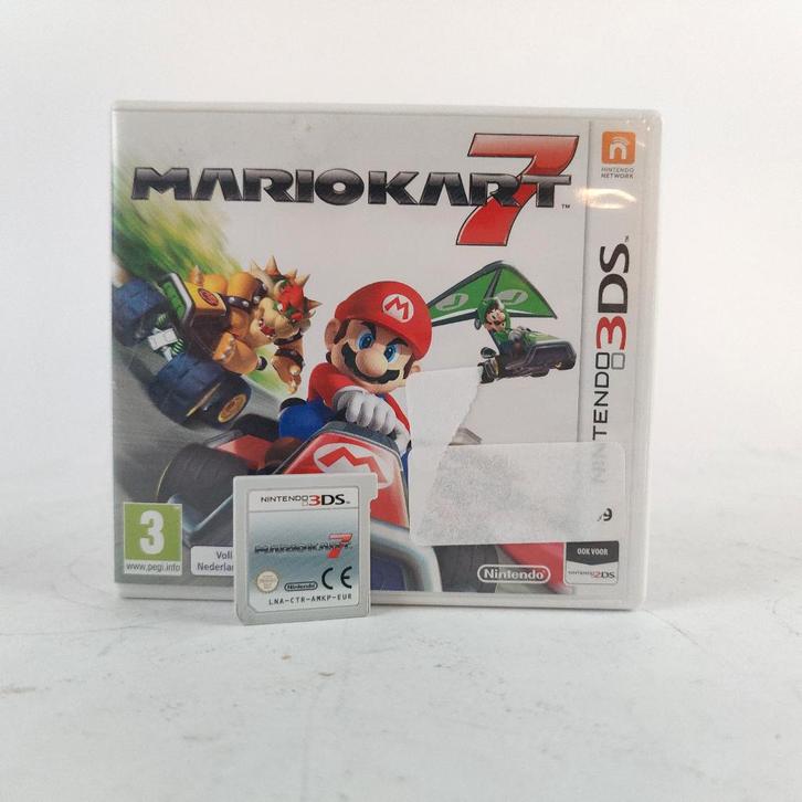 Mario Kart 7 3DS || nu voor maar €14,99!, Spelcomputers en Games, Games | Nintendo 2DS en 3DS, Zo goed als nieuw, Racen en Vliegen