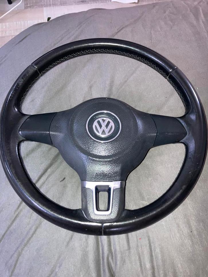 VW Polo 6R Stuurwiel 2011 met airbag, Auto-onderdelen, Dashboard en Schakelaars, Volkswagen, Gebruikt, Ophalen