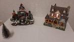 Leuke verzameling kersthuisjes, Overige materialen, Minder dan 50 cm, Gebruikt, Minder dan 50 cm