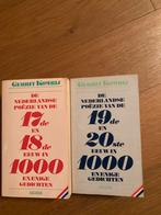 Gerrit Komrij - Nederlandse Poëzie 17e-20e eeuw, Ophalen of Verzenden, Gelezen