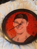 Enzo Knol Klok - Unieke Wanddecoratie, Ophalen of Verzenden, Gebruikt, Analoog, Wandklok