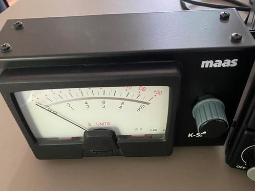 Signaalmeter en externe luidspreker met noise filter en mute, Telecommunicatie, Zenders en Ontvangers, Gebruikt, Zender en Ontvanger