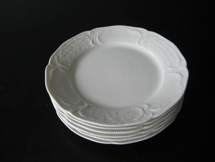 Ontbijtborden Rosenthal Sanssouci, Huis en Inrichting, Keuken | Servies, Zo goed als nieuw, Bord(en), Overige stijlen, Porselein