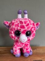 TY Beanie Boo Giraffe roze/paars, Ophalen of Verzenden, Zo goed als nieuw, Overige typen