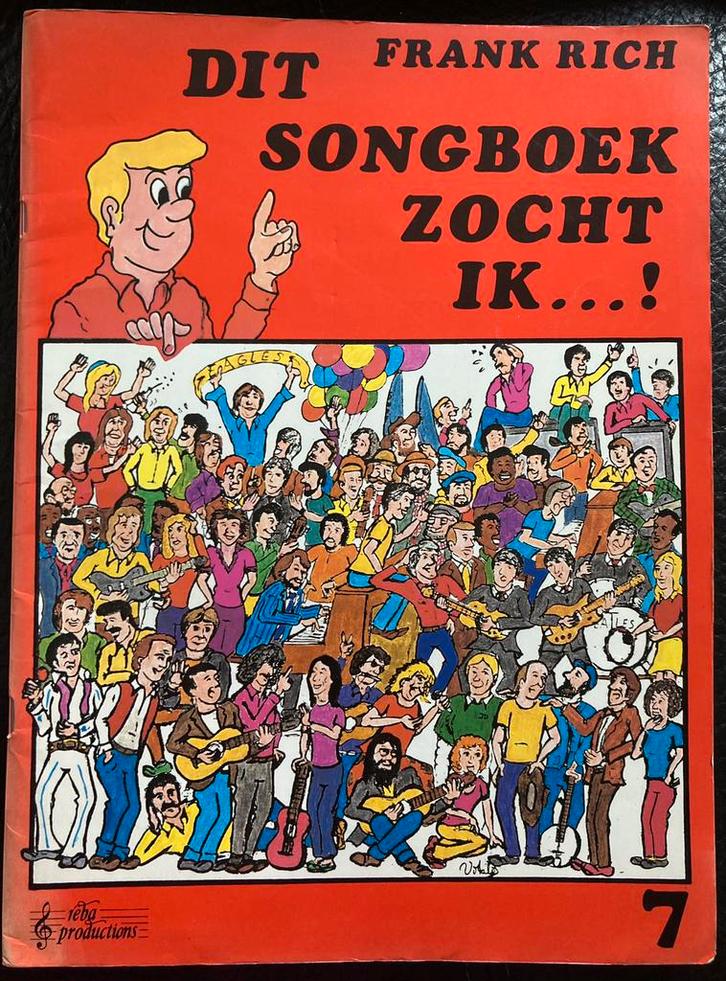 DIT ZONGBOEK ZOCHT IK…! - Frank Rick, Muziek en Instrumenten, Bladmuziek, Gebruikt, Ophalen of Verzenden
