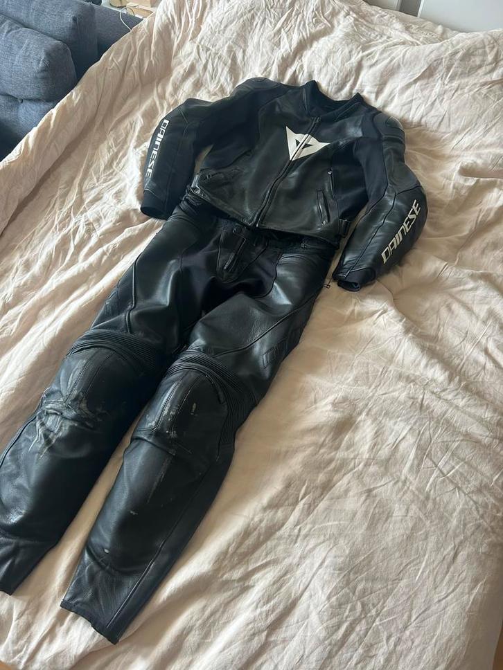 Motorpak Leer | 2 delig | Dainese, Motoren, Kleding | Motorkleding, Combipak, Heren, Tweedehands, Ophalen