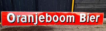 Oranje Boom Bier emaille bord (FH5851) Ophalen svp. beschikbaar voor biedingen