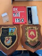 Lotje brandweer items, Verzamelen, Militaria | Algemeen, Ophalen of Verzenden, Overige soorten, Nederland, Embleem of Badge