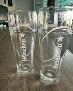 Heineken Extra Cold Bierglazen - Set van 2, Ophalen of Verzenden, Gebruikt, Bierglas