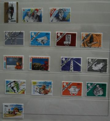 Aruba 21 t/m 36, zegels uit jaargang 1987. beschikbaar voor biedingen