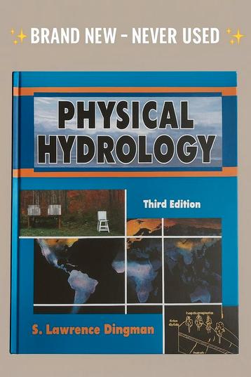 Physical Hydrology – Third Edition – BRAND NEW beschikbaar voor biedingen