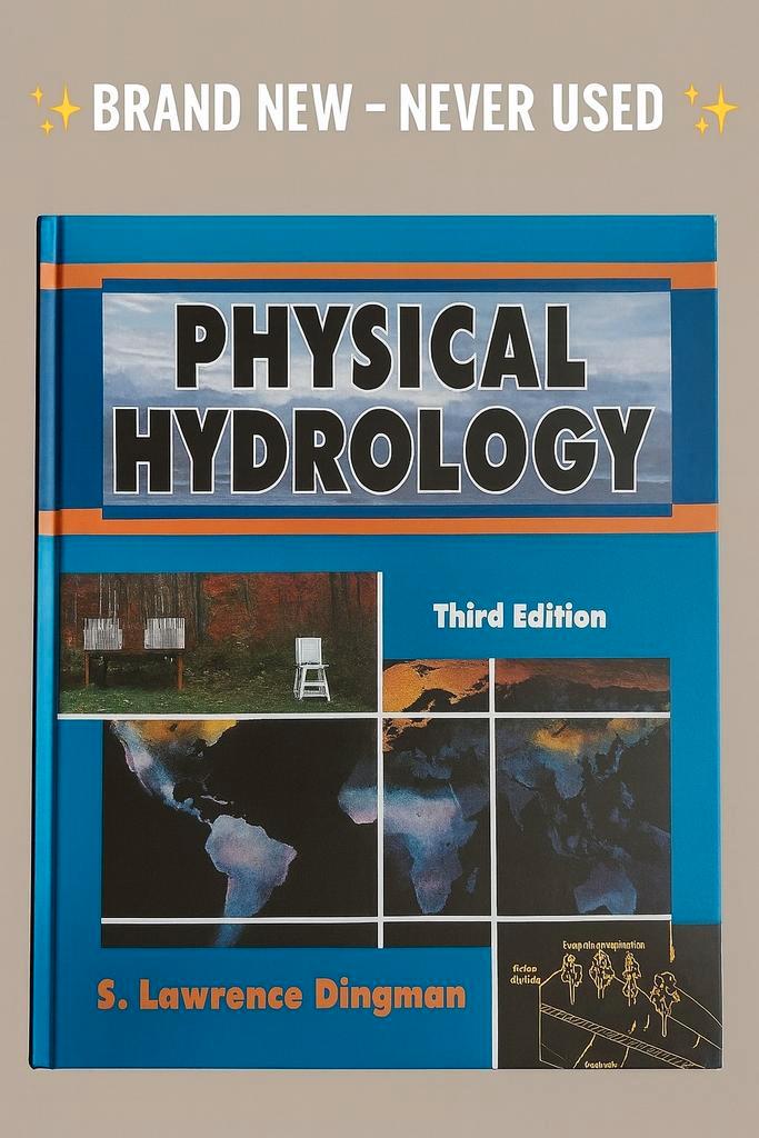 Physical Hydrology – Third Edition – BRAND NEW, Boeken, Studieboeken en Cursussen, Nieuw, WO, Beta, Ophalen of Verzenden