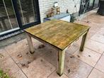 Hardhouten tuintafel 120x120x75, Tuin en Terras, Tuintafels, Ophalen of Verzenden, Gebruikt, Vierkant, Hout