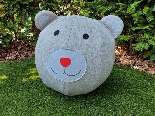 ergonomische zitbal kind decoratie kinderkamer 45cm muis, Huis en Inrichting, Zitzakken, Zo goed als nieuw, Overige typen, Grijs