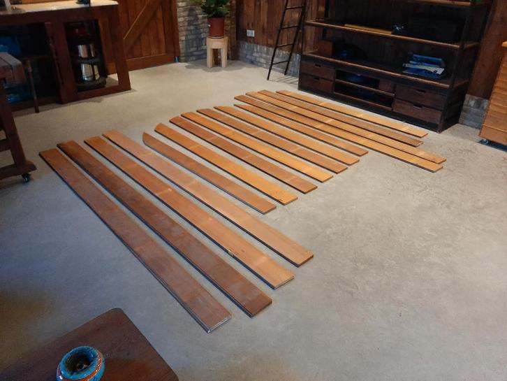 A kwaliteit western red cedar planken vellingdelen hout, Doe-het-zelf en Verbouw, Hout en Planken, Zo goed als nieuw, Plank, Overige houtsoorten