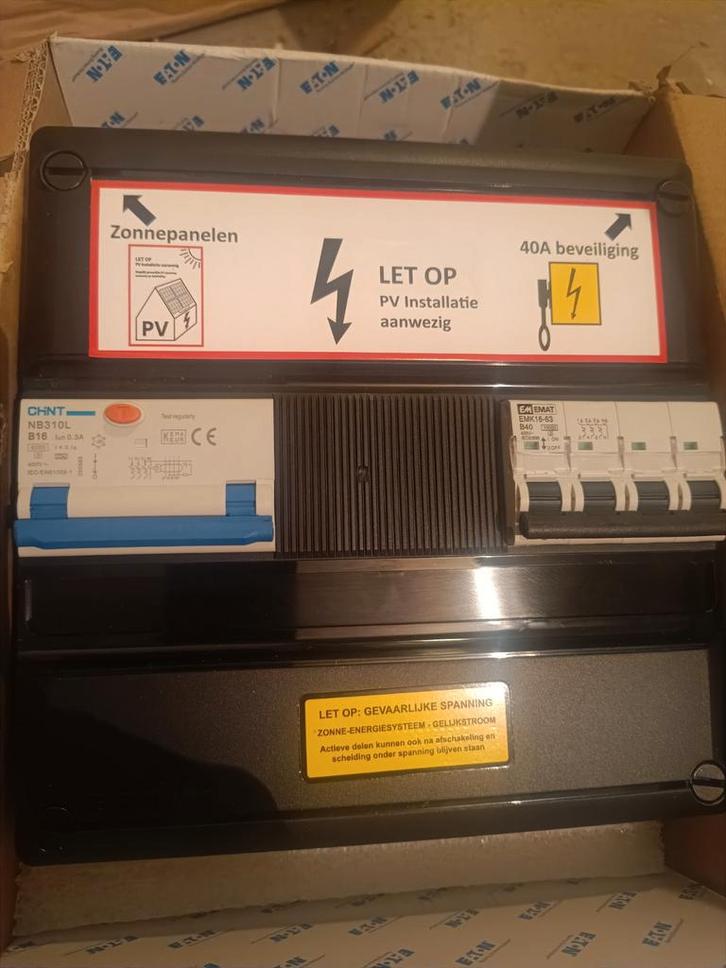 3 fase B16 300ma met 40a Voor beveiliging, Doe-het-zelf en Verbouw, Elektra en Kabels, Nieuw, Ophalen of Verzenden