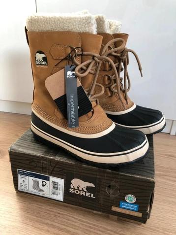 Sorel leren snowboots waterdicht winter laarzen maat 37 beschikbaar voor biedingen