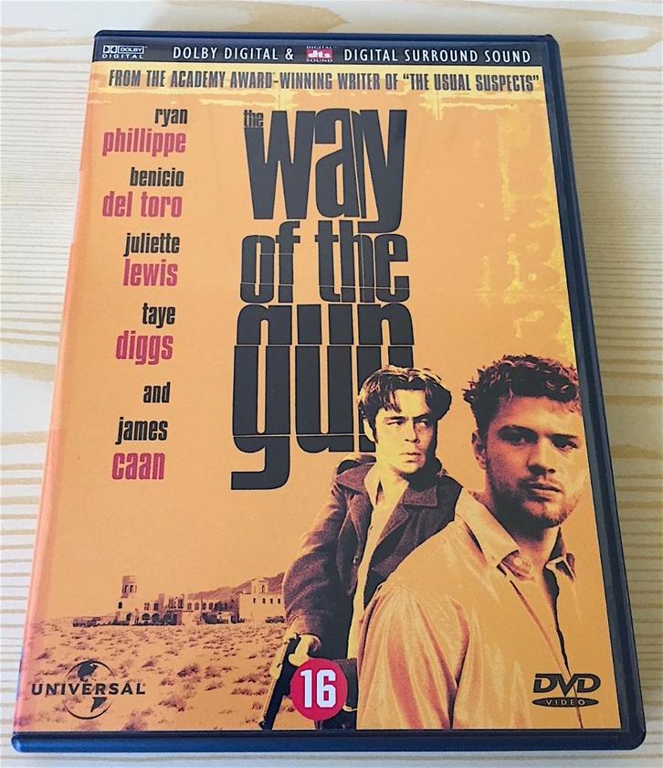 dvd Way Of The Gun (Benicio del Toro) met inlay, Cd's en Dvd's, Dvd's | Actie, Zo goed als nieuw, Actiethriller, Vanaf 16 jaar