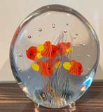 Vintage Murano aquarium paperweight, presse papier, Ophalen of Verzenden