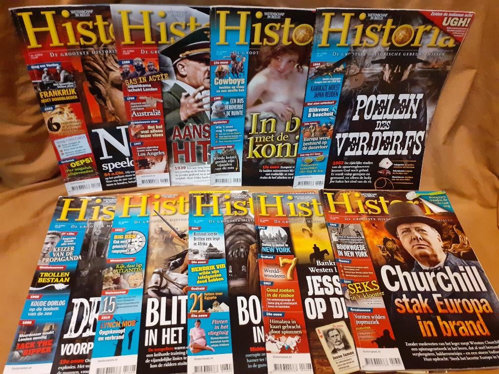 Historia jaargang 2016, Boeken, Tijdschriften en Kranten, Ophalen of Verzenden, Zo goed als nieuw, Wetenschap en Natuur