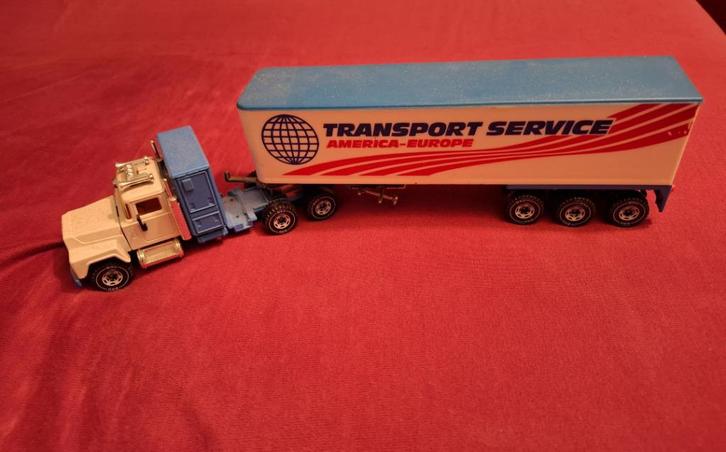 Mack truck 1:55, Hobby en Vrije tijd, Modelauto's | 1:43, Zo goed als nieuw, Bus of Vrachtwagen, SIKU, Ophalen of Verzenden