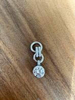 Ti Sento Hanger Zilver met Strass, Sieraden, Tassen en Uiterlijk, Kettinghangers, Overige voorstellingen, Ophalen of Verzenden