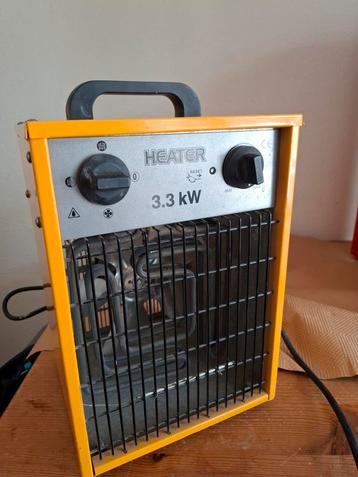 Elektrische Kachel 3.3kW met Thermostaat beschikbaar voor biedingen