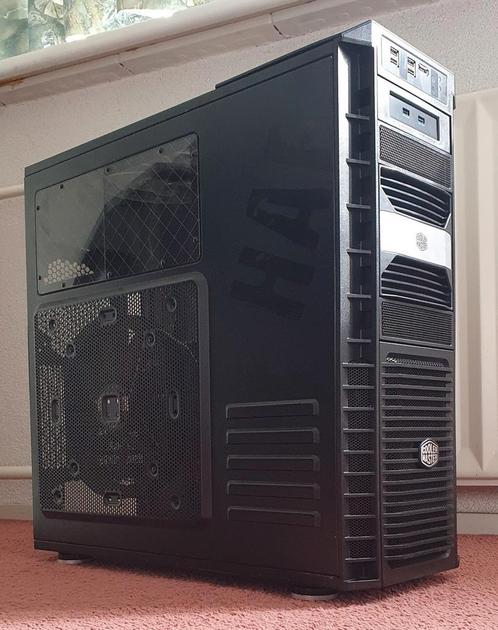 Cooler Master computerbehuizing met 3 grote ventilatoren, Computers en Software, Computerbehuizingen, Gebruikt, Ophalen