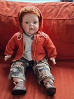 Porseleinen pop 50 cm, Ophalen of Verzenden, Zo goed als nieuw, Babypop