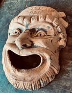 Terracotta theatermasker Grieks, Ophalen of Verzenden
