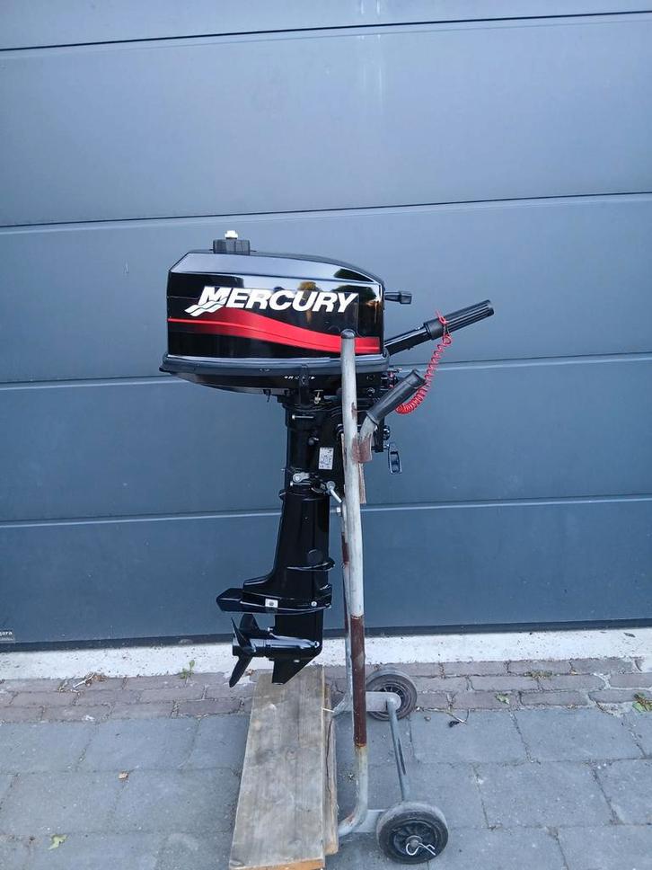 Mercury 5pk 2takt, Watersport en Boten, Bootonderdelen, Zo goed als nieuw, Motor en Techniek, Motorboot, Ophalen