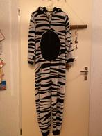 Zebra Onesie - Maat S/M, Ophalen of Verzenden, Zo goed als nieuw, Maat 38/40 (M), Zwart