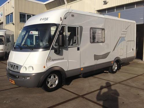 Hymer B614 (2004), Caravans en Kamperen, Campers, Particulier, tot en met 2, Integraal, Hymer, Fiat, Diesel, Automaat, L-zit, 6 tot 7 meter