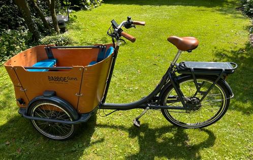Elektrische Babboe bakfiets, met certificaat, Fietsen en Brommers, Fietsen | Bakfietsen, Zo goed als nieuw, 4 kinderen of meer