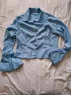 Mooie lichtblauwe blouse maat S, Kleding | Dames, Overige Dameskleding, Ophalen of Verzenden, Zo goed als nieuw