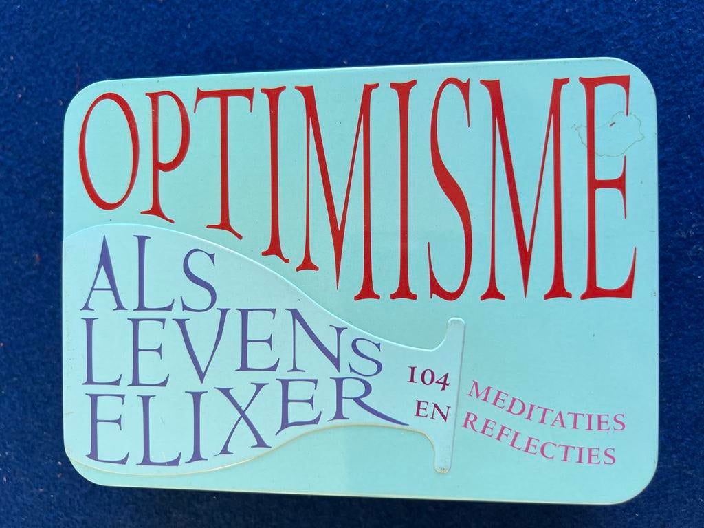 Optimisme als levenselixer - Bernabe Tierno, Ophalen of Verzenden, Bernabe Tierno; Vibeke Loohuis, Ontwikkelingspsychologie, Zo goed als nieuw
