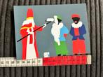 531. Boomerangkaart Sinterklaas Zwarte piet, Verzamelen, Ansichtkaarten | Themakaarten, Ophalen of Verzenden, 1980 tot heden