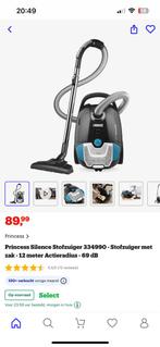 Princess silence stofzuiger met zak, Witgoed en Apparatuur, Stofzuigers, Ophalen, Gebruikt, Stofzuiger