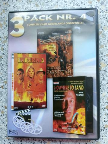 3 Pack nr. 4, met 3 spannende Actiefilms op 1 DVD. beschikbaar voor biedingen