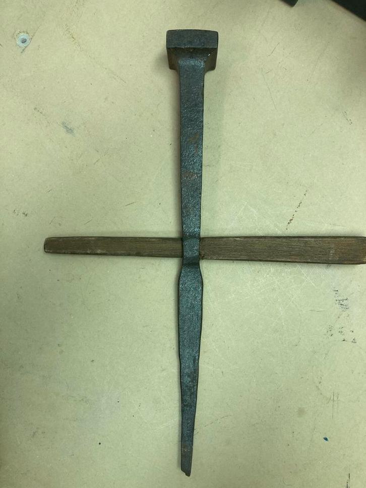 Antiek Onderhoudsset zeis - Haarspit, haarhamer & strekel, Antiek en Kunst, Antiek | Gereedschap en Instrumenten, Ophalen