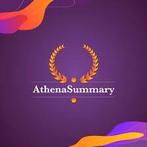 Athena summary voor bedrijfskunde, Boeken, Studieboeken en Cursussen, Ophalen, Beta, Zo goed als nieuw, WO