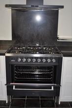 Vrijstaand gasfornuis met 6 kookzones, Ophalen, Gebruikt, 60 cm of meer, Energieklasse A of zuiniger