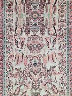 Handmade oriental silk carpet carpet runner pink 96x312cm, Huis en Inrichting, Crème, Gebruikt, 200 cm of meer, HYPE POP-UP