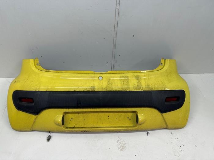 Achterbumper van een Peugeot 107 (KBL), Auto-onderdelen, Carrosserie en Plaatwerk, Bumper, Peugeot, Gebruikt, 3 maanden garantie