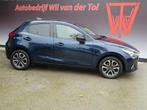 Mazda 2 1.5 Skyactiv-G GT-M | NAVIGATIE | LED | H.U.D. | CAM, Auto's, Mazda, Voorwielaandrijving, Stof, Gebruikt, Blauw